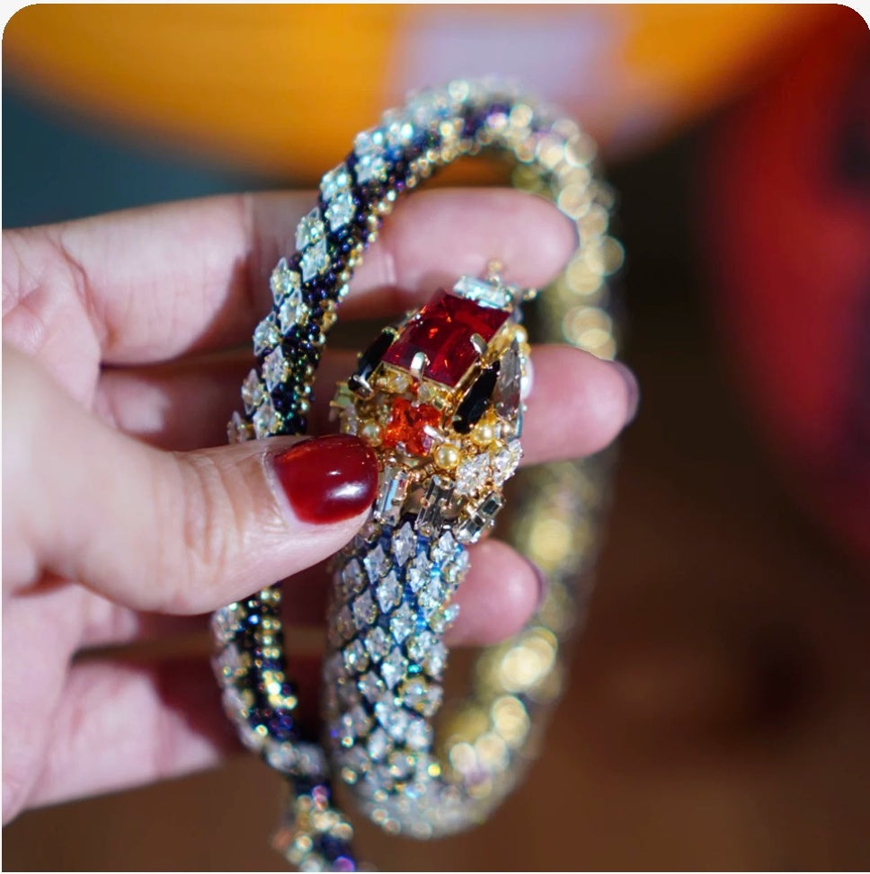 Snake Bracelet Necklace Handmade Jewelry DIY KIT
