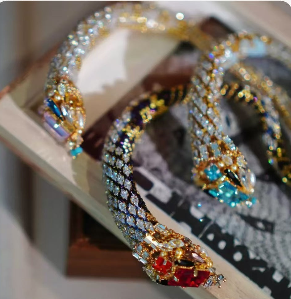 Snake Bracelet Necklace Handmade Jewelry DIY KIT