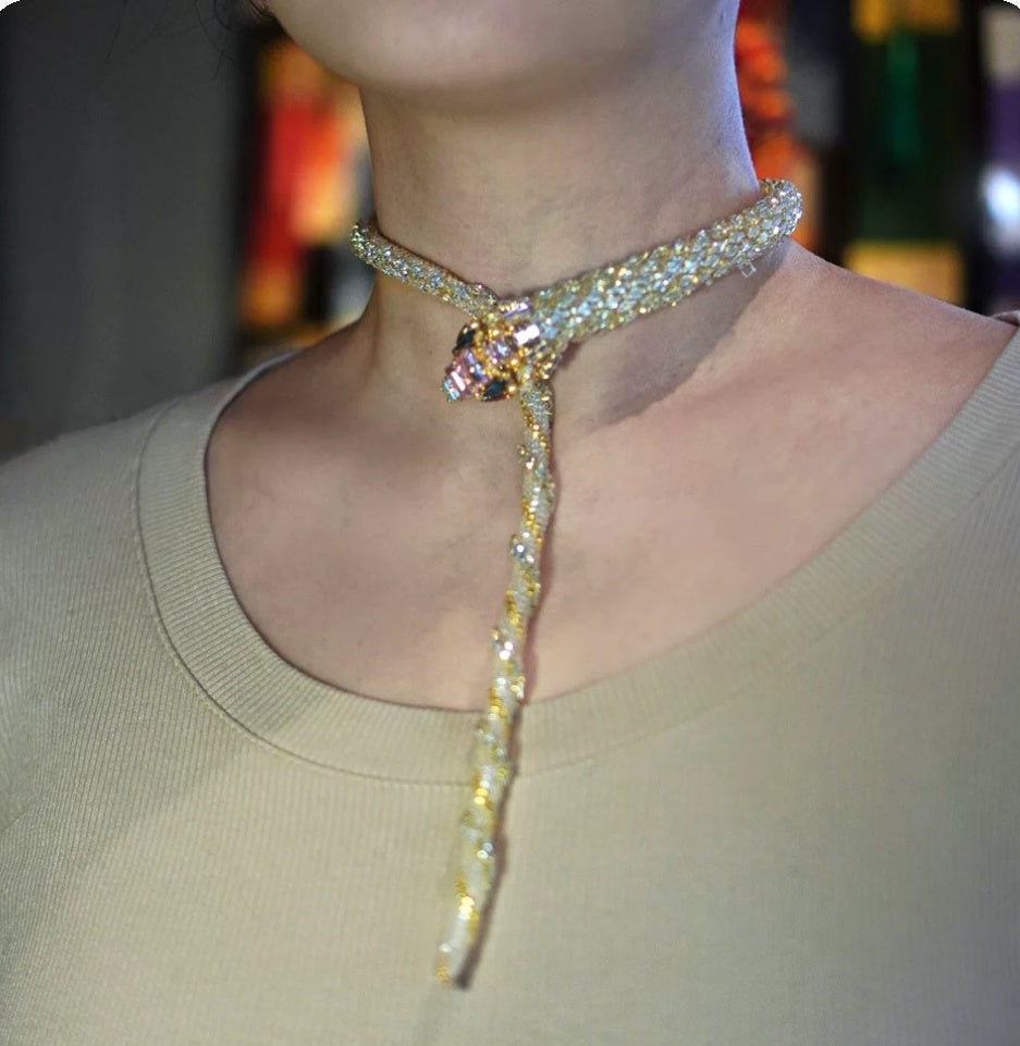 Snake Bracelet Necklace Handmade Jewelry DIY KIT